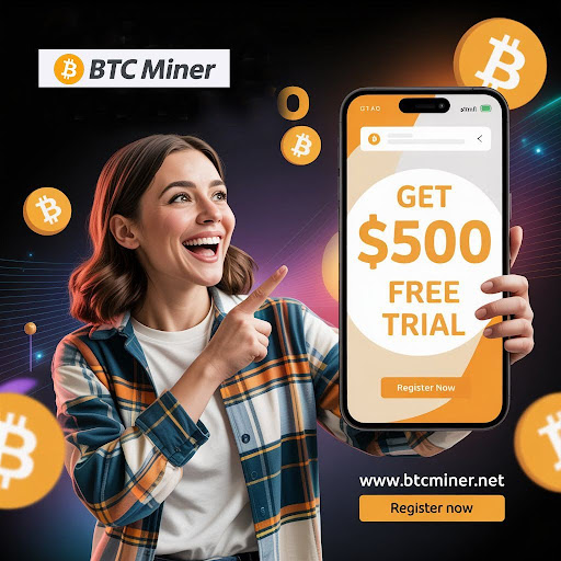 BTC Miner gives away $50, with daily income of up to $500-100,000, opening a new model of wealth growth ChainWireNOW.com