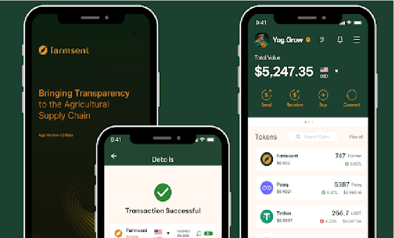 Farmsent Reveals its Superapp A Swiss Knife dApp for Smart Agriculture with Wallet Abstraction and .grow Domains ChainWireNOW.com