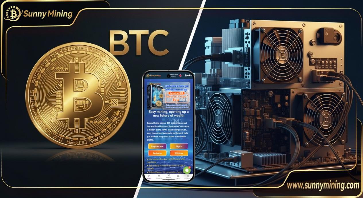 BTC Reaches a Critical Level—Sunny Mining Launches Automated Mining App to Help Users Easily Earn Daily Bitcoin Passive Income ChainWireNOW.com