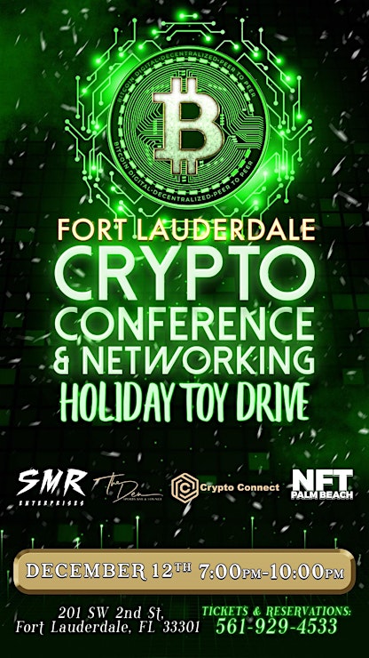 Crypto Networking Conference & Holiday Toy Drive Fort Lauderdale - ChainWireNOW Event