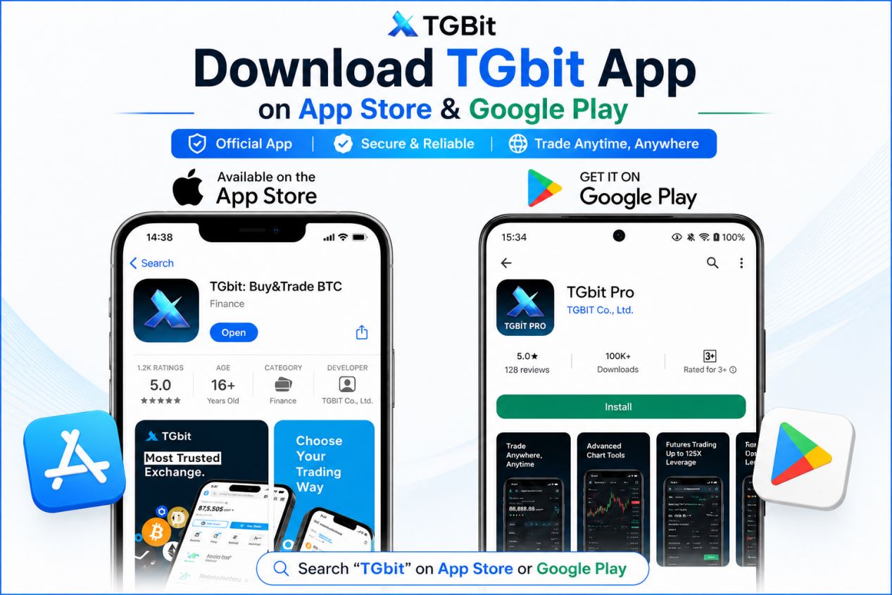 TGbit App Download Guide Available on iOS & Android via App Store & Google Play