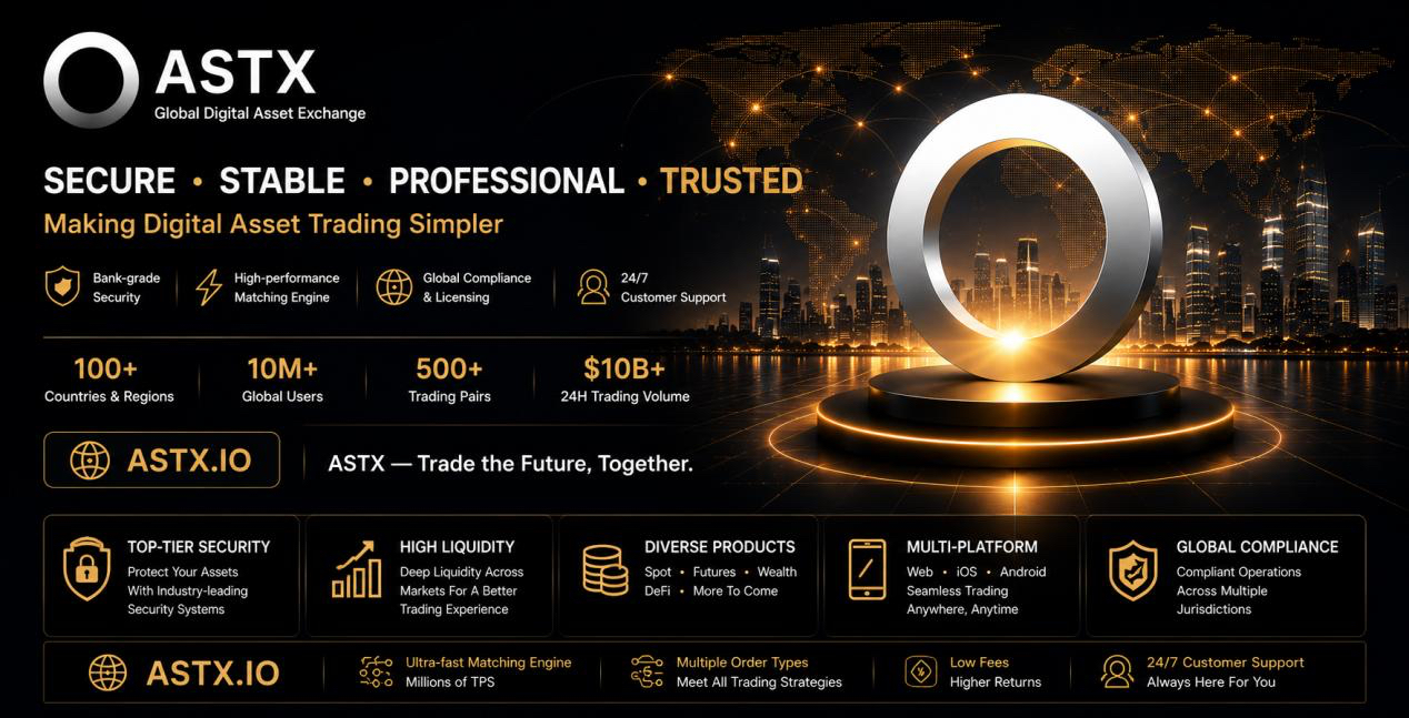 ASTX Exchange Building a New Global Digital Asset Trading Ecosystem Through Technology