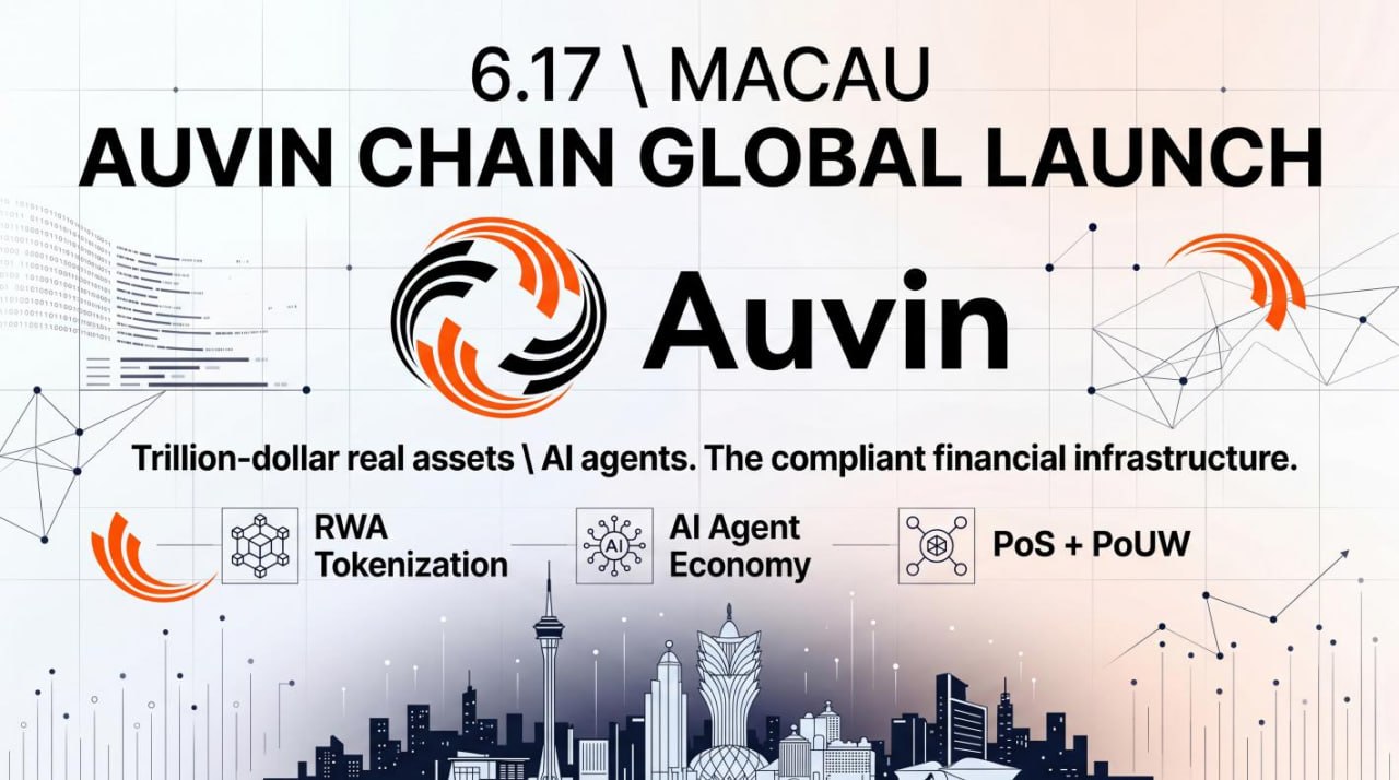 Auvin Chain Global Launch Event Set for June 17 in Macau