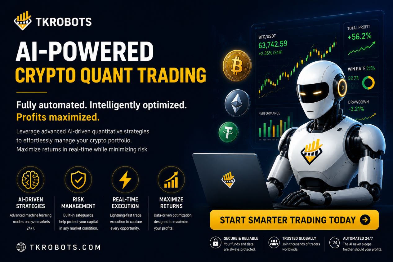 TKROBOTS Unveils AI Quantitative Trading Platform for Automated Trading Solutions