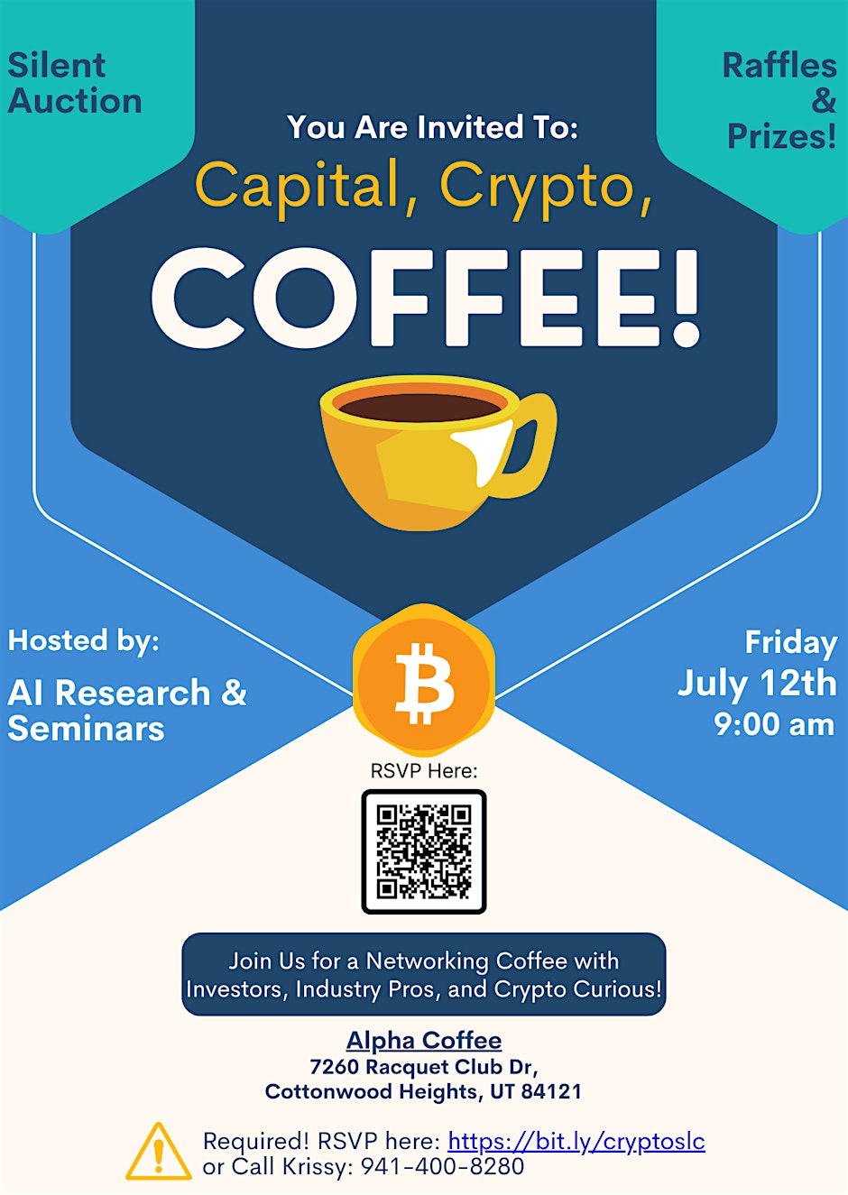 Capital, Crypto & Coffee! - ChainWireNOW Events