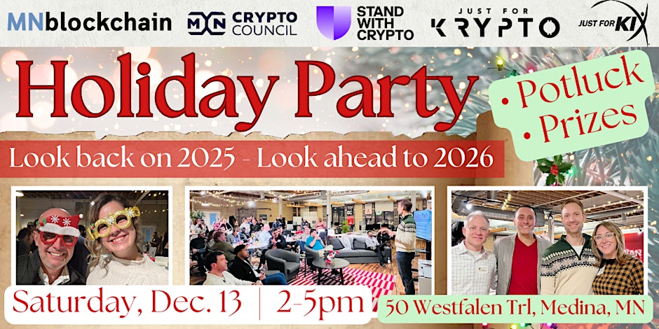 2025 MNblockchain Community Holiday Party! - ChainWireNOW Events