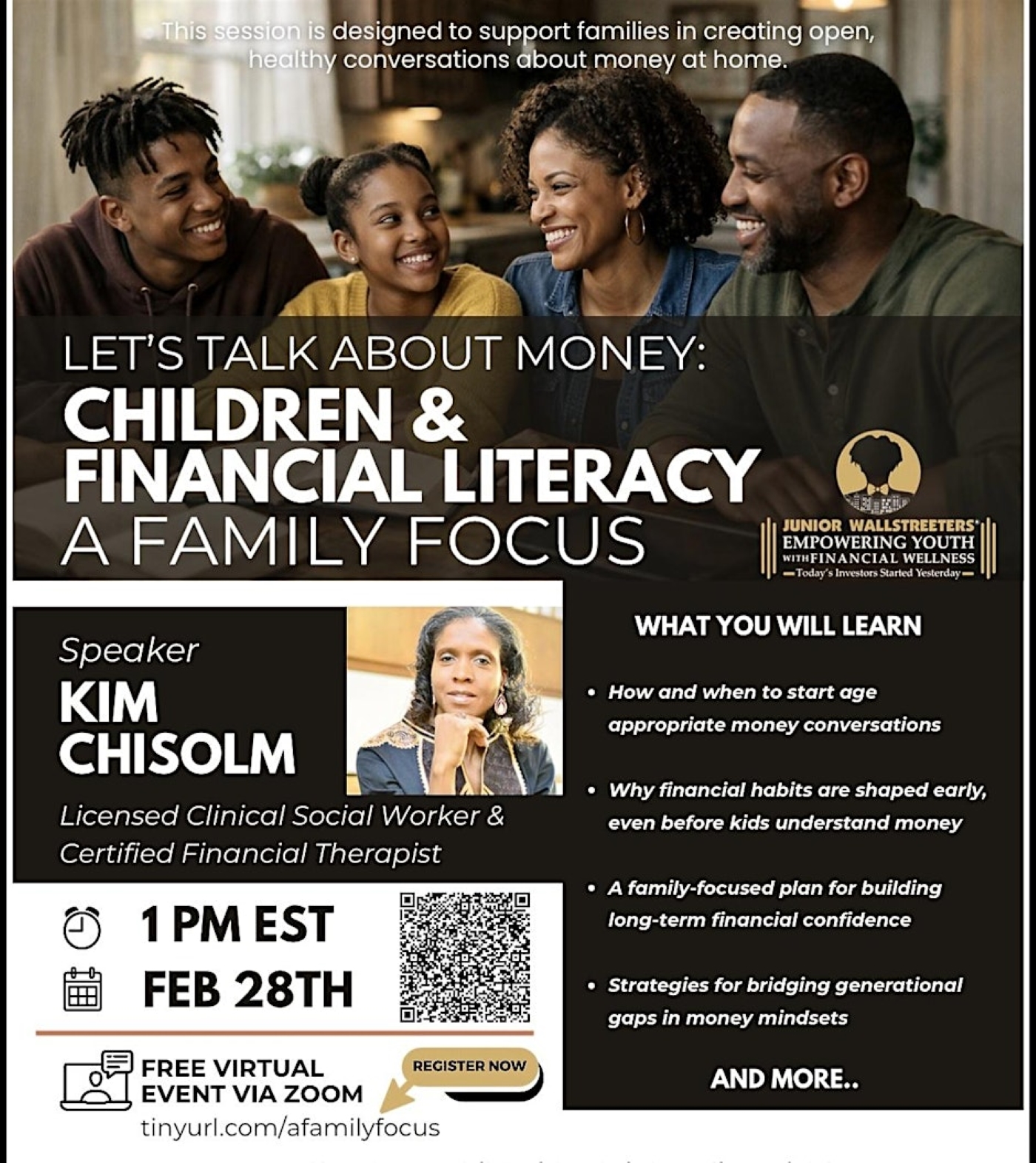 Let’s Talk About Money Teaching Financial Literacy to Children & Families - ChainWireNOW Event