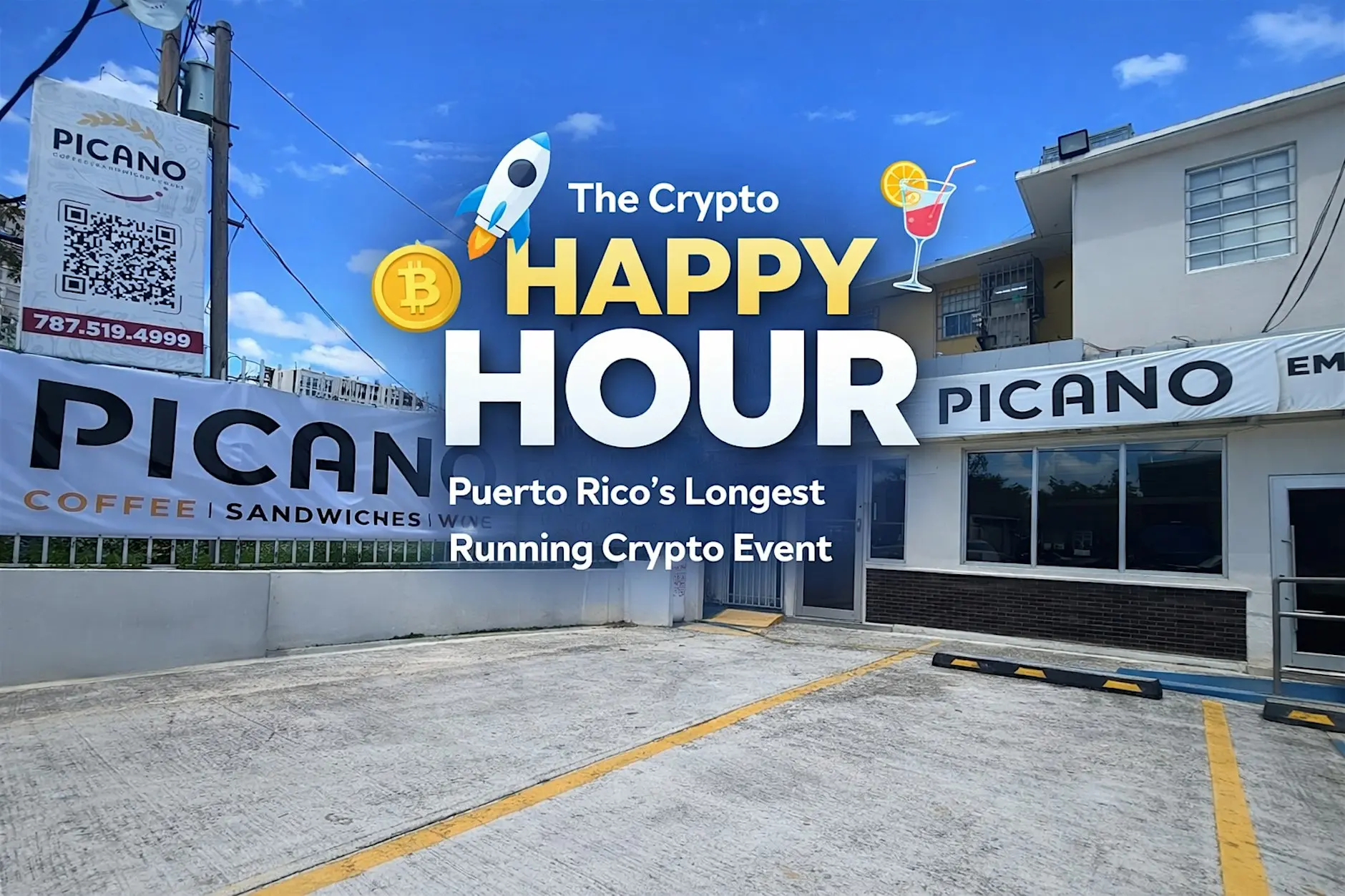 Crypto Happy Hour Networking Event - ChainWireNOW Events